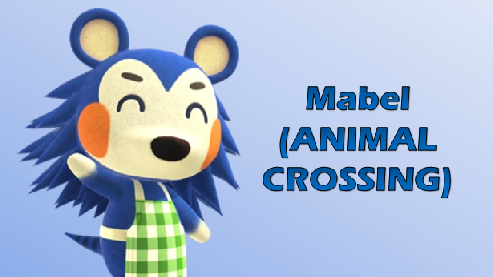 Mabel (Animal Crossing) by johnfccfposey on DeviantArt