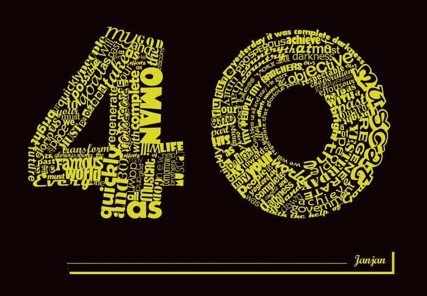 40 Typography