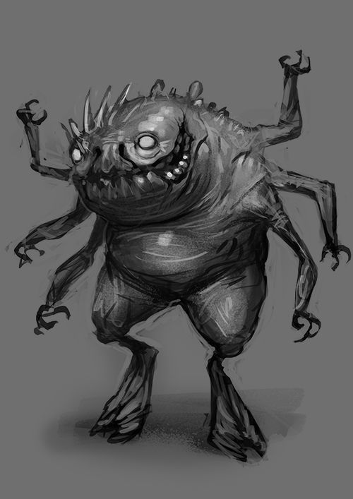 Monster Fast Fast Monster Sketch by IvanNikulin on DeviantArt