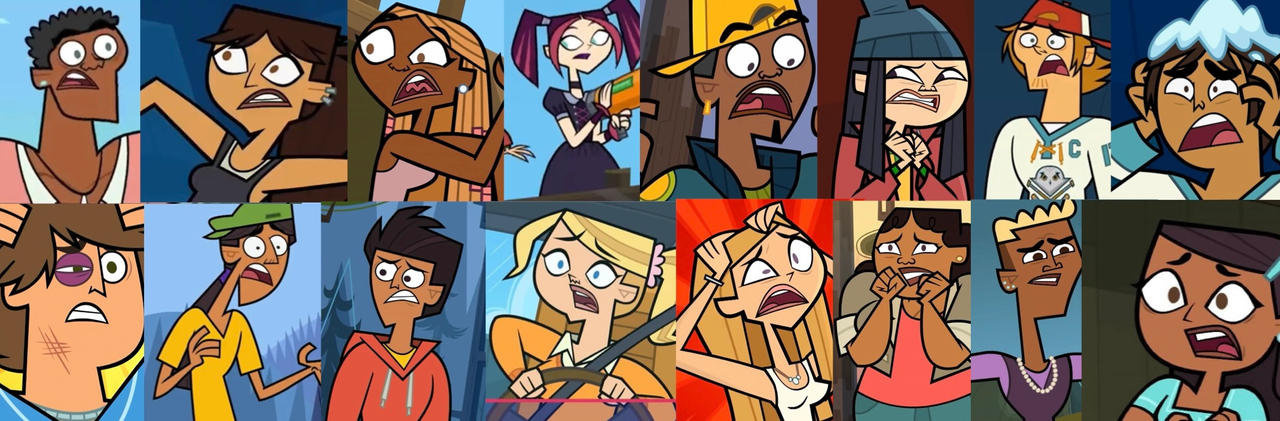 16 TD Reboot Characters Are Scared (Collage)