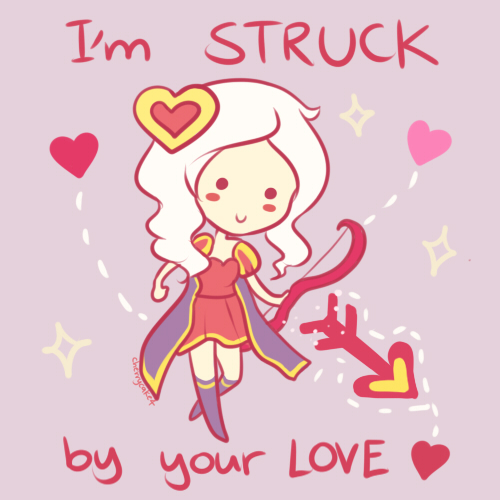 Ashe - LoL Valentines Card