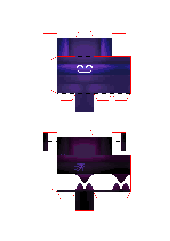 Nightmare Sans Minecraft Skin Corrupt