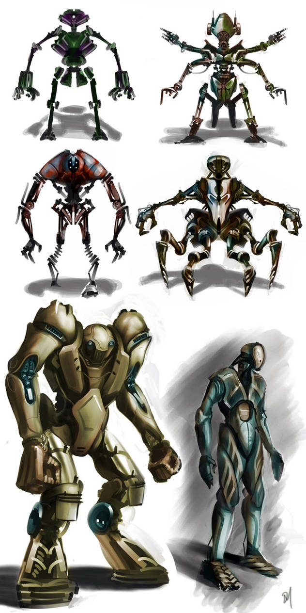 Robots 1 by Davesrightmind on DeviantArt