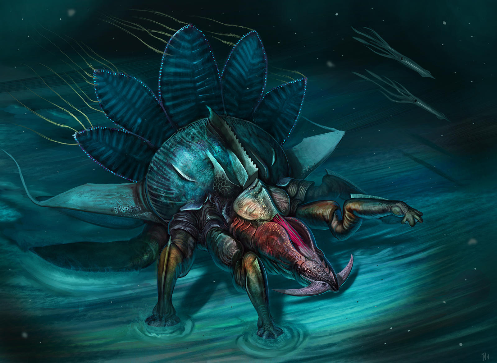 Deep-Sea--Crawler-2 by Davesrightmind on DeviantArt