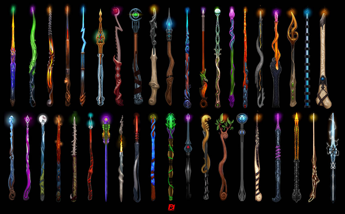 Magic-Wands by Davesrightmind on DeviantArt