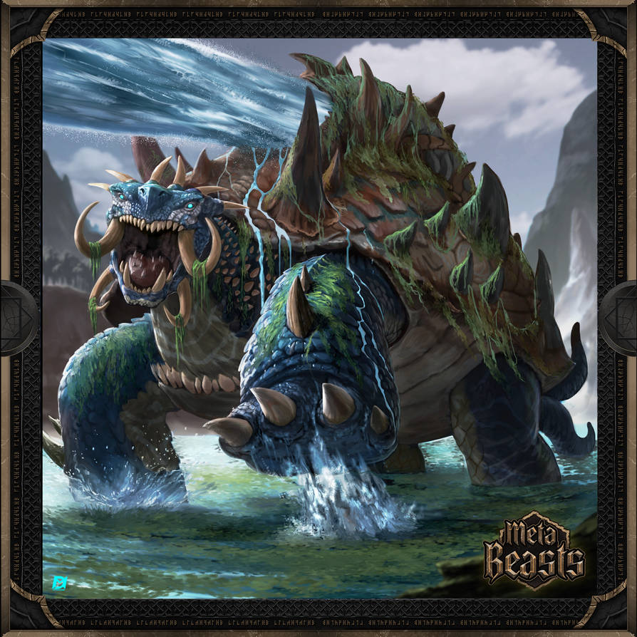 Water Cannon Turtle-Turros by Davesrightmind on DeviantArt