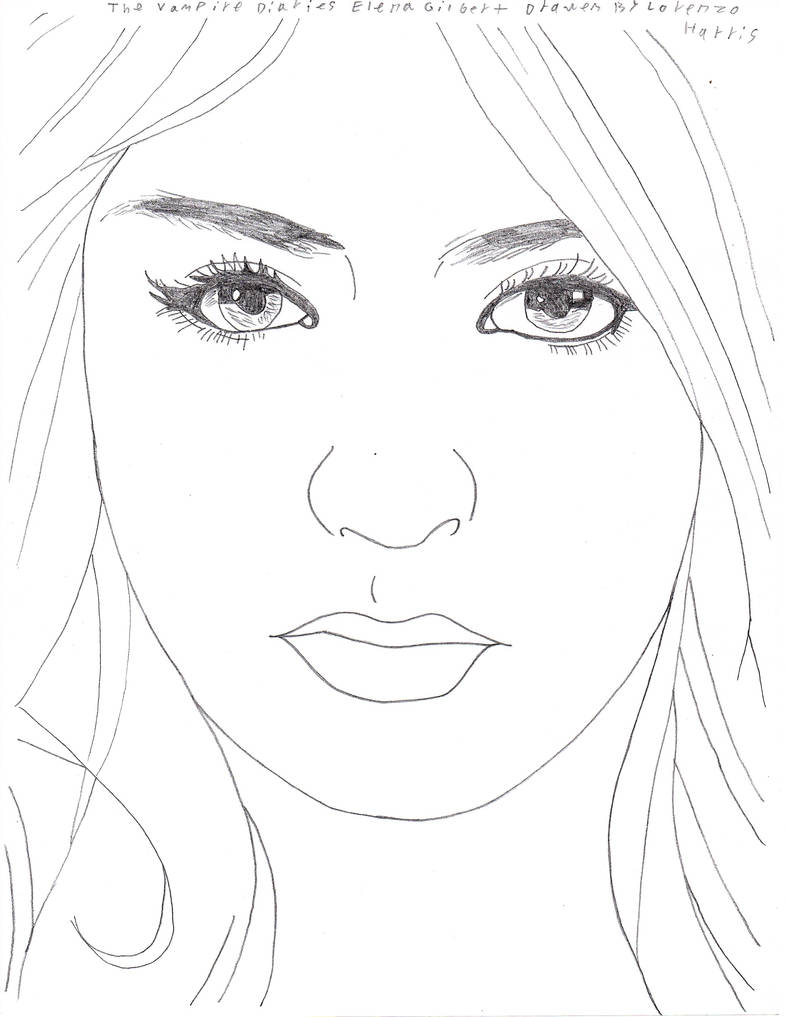 Vampire Diaries Coloring Pages Vampire drawings, Vampire diaries