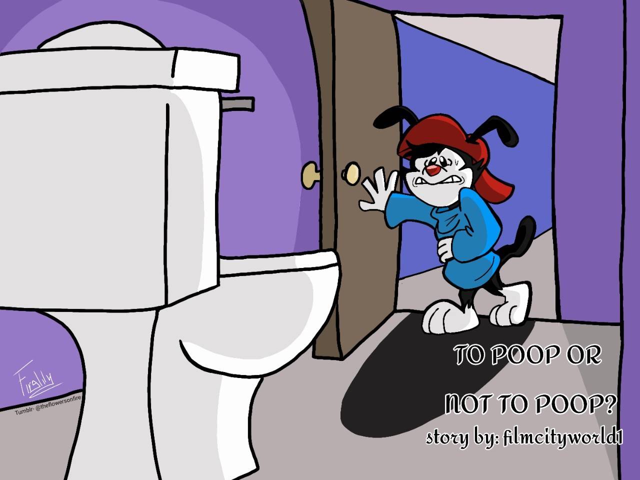 To poop or not to poop animaniacs audio story by filmcity on DeviantArt