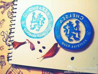 silver's rubber stamp --Chelsea Football Club logo