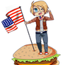 Burger claiming