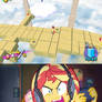 Sunset Shimmer struggles at The Sand Bird Is Born