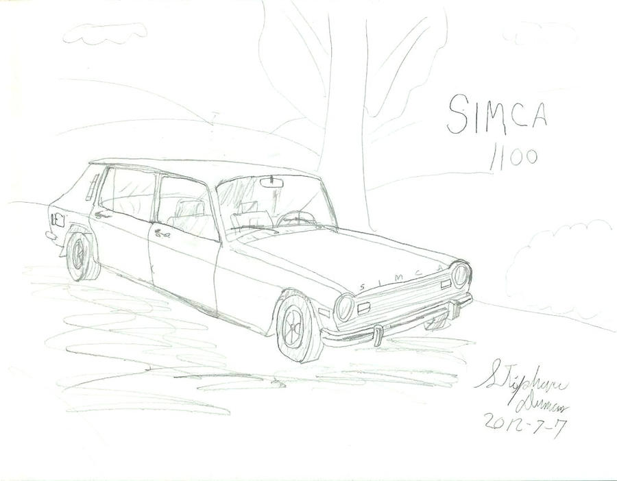 Simca 1100 by stephdumas on DeviantArt