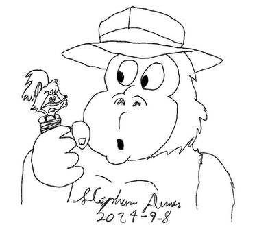 Lisa Raccoon and King Kong