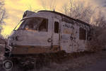 Infra Red Abandoned Amtrak in Indiana by DARRYL-SMITH