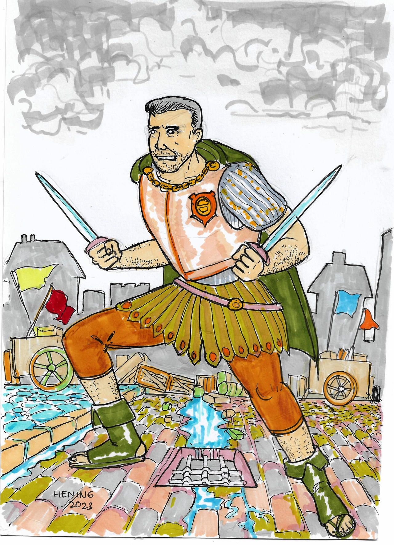 Deviantart Discworld Discworld- Samuel Vimes in Night Watch by HeningR on DeviantArt