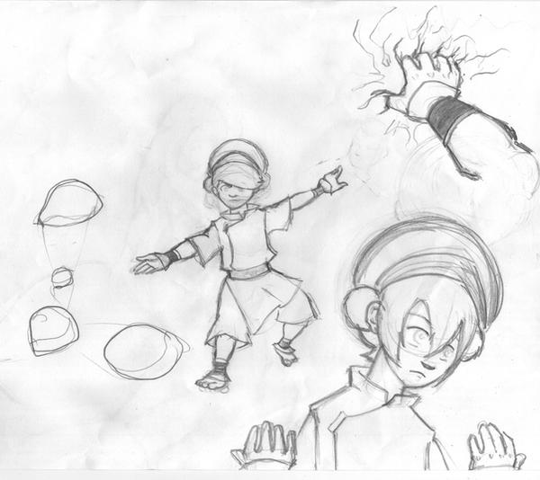 Toph Sketches By Gasty83 On Deviantart Toph Sketches By Gasty83 On Deviantart