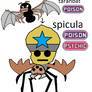 Spider Bat pokemons