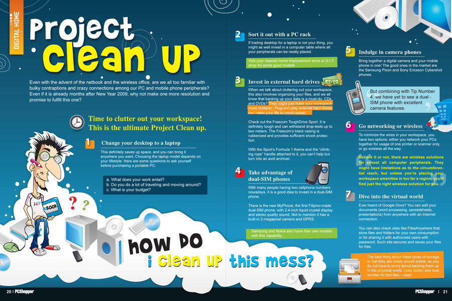 Final Project Clean project clean up article by artNamic on DeviantArt