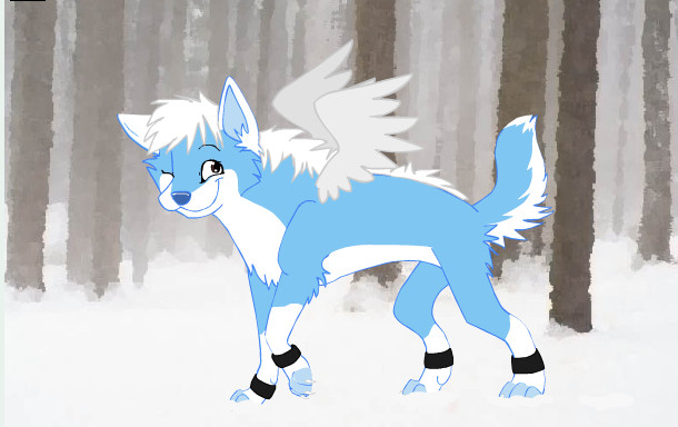 snow wolf