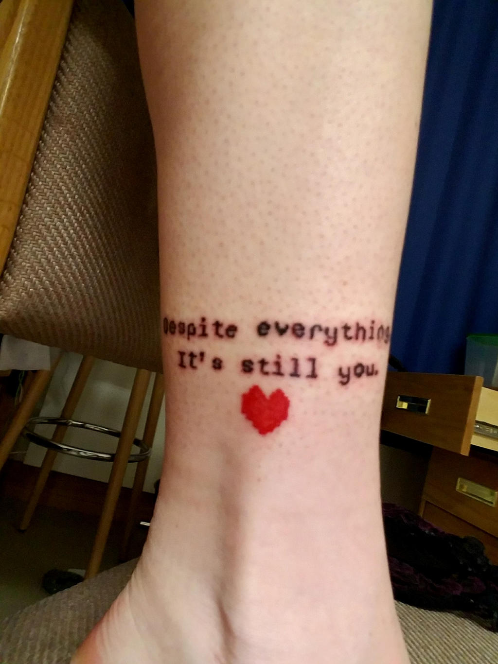 Undertale Tattoo by RaadShad on DeviantArt