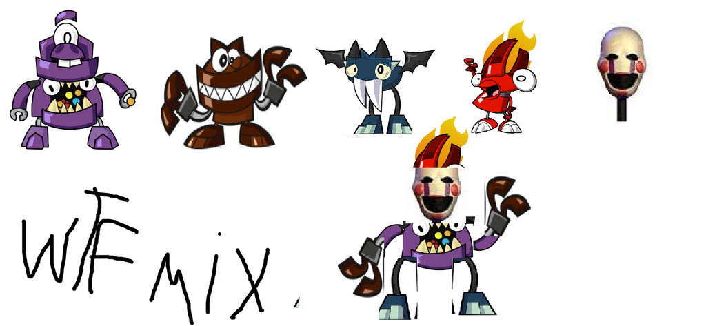 Mixed mixels 3 Ft The Puppet by RedDinoDigimaster on DeviantArt