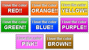 Stamps: I love the color...