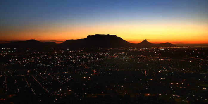 Table Mountain Sunset