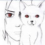 Sasuke and cat