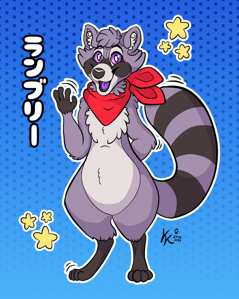 Rambley Raccoon - Indigo Park by KentaroFlamepaw on DeviantArt