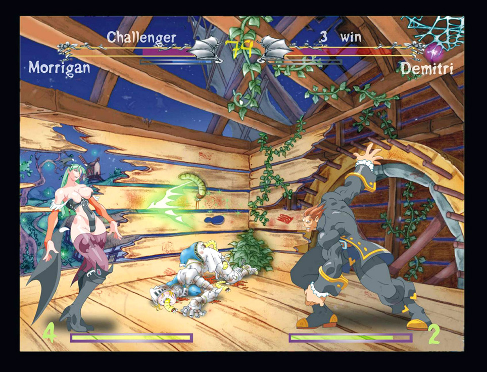 Darkstalkers fight