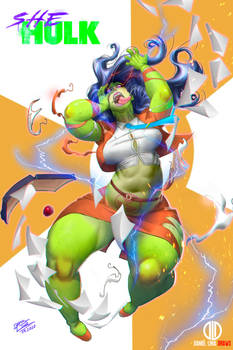 No angry control She Hulk.