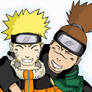 Naruto and Iruka