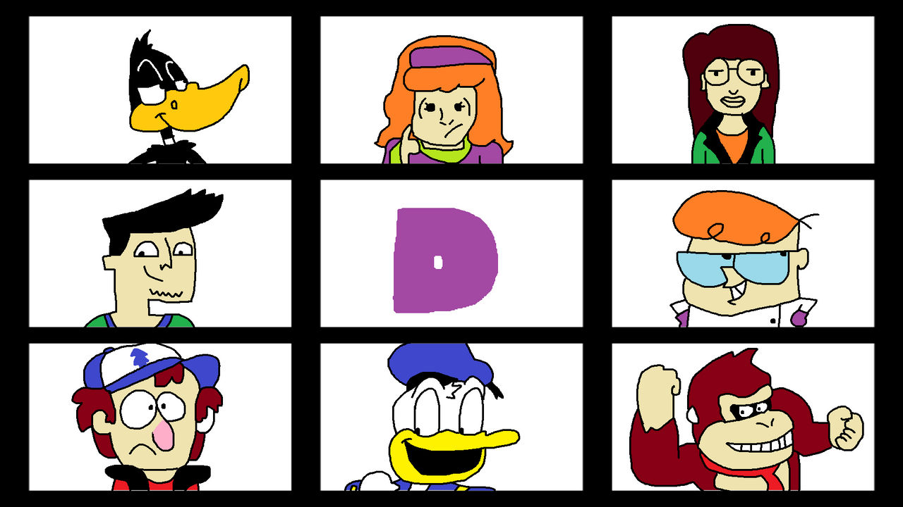 D Character Animation My Favorite Letter D Characters by NUCanimations on DeviantArt
