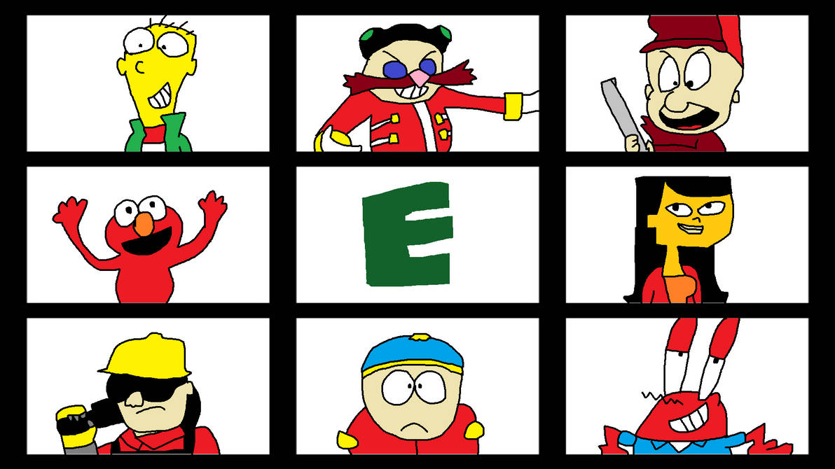 My Favorite Letter E Characters by NUCanimations on DeviantArt