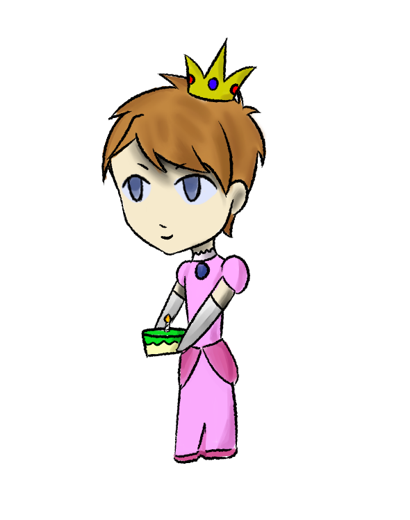 Princess Peach Boy by AlexiaArts on DeviantArt