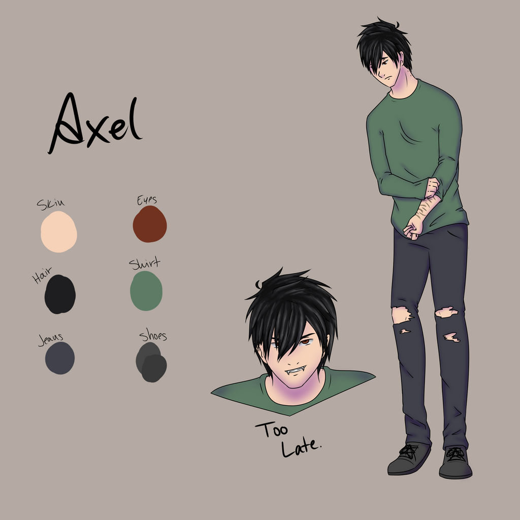 Axel Ref Sheet by Alexia-Arts on DeviantArt