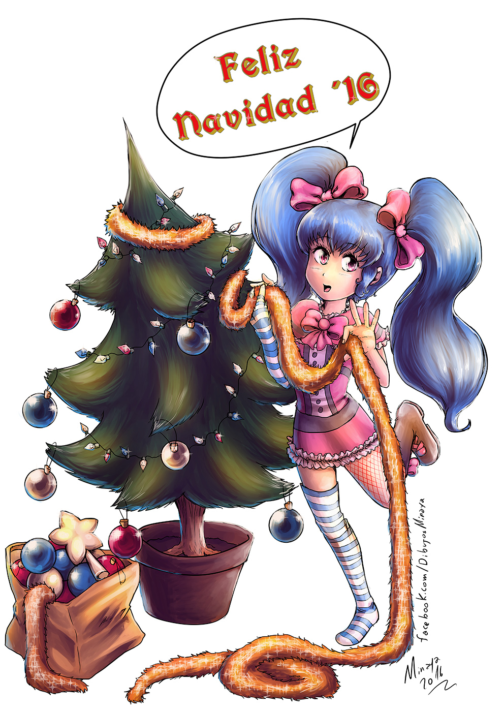 Comision: Sweetie Darling Feliz Navidad!