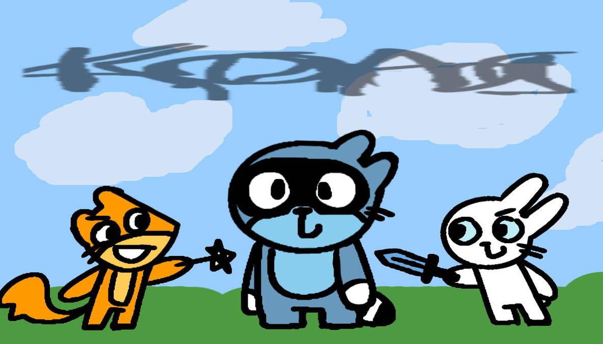 Pango and two of his friends by DevnArtUser on DeviantArt