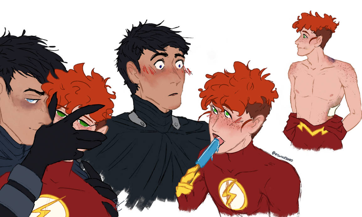 Batflash Lemon FA - JL - more Batflash by EiswolfZero on DeviantArt