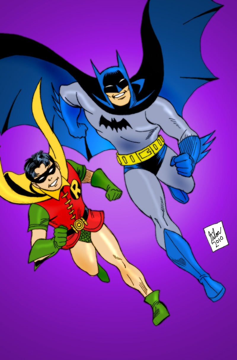 40's style Batman and Robin
