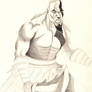 Kratos of God Of War (sketch)