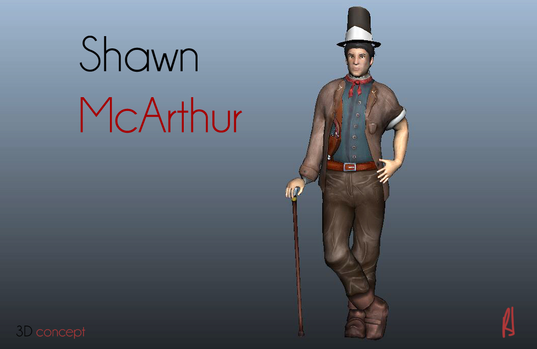 3D model - Shawn McArthur