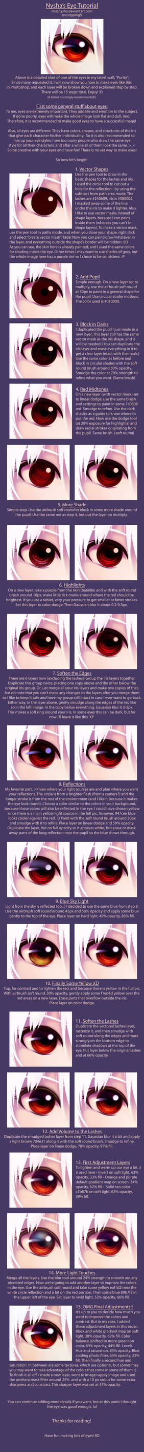 Eye Tutorial by MissNysha