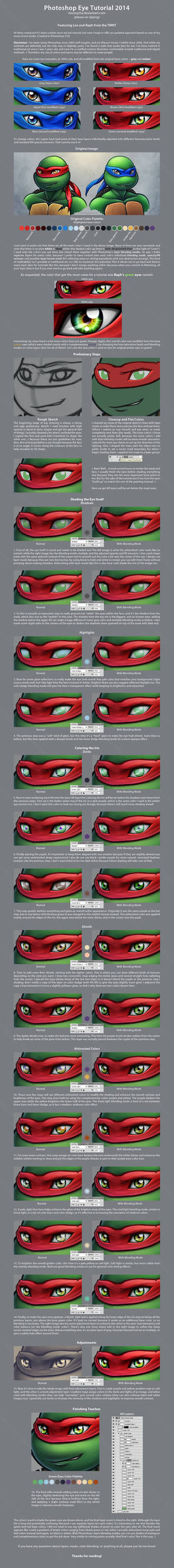 Photoshop Eye Tutorial 2014