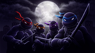 Stealthy Turtles Wallpaper