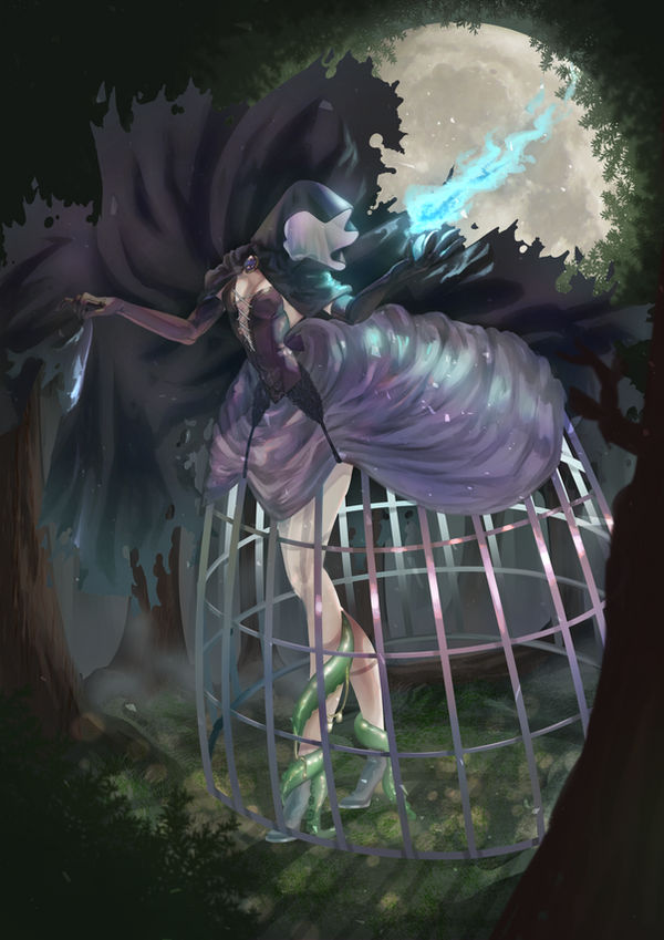 Witch Frame Face Less The faceless by emeraldkwok on DeviantArt