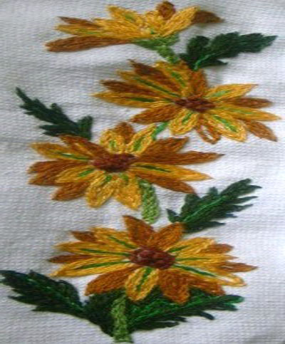 Daisy Embroidery