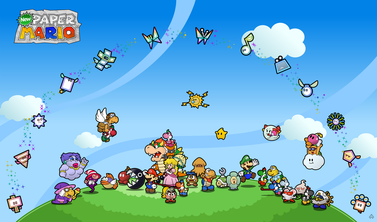 Partress Mario Every Paper Mario Partner by Nelde on DeviantArt