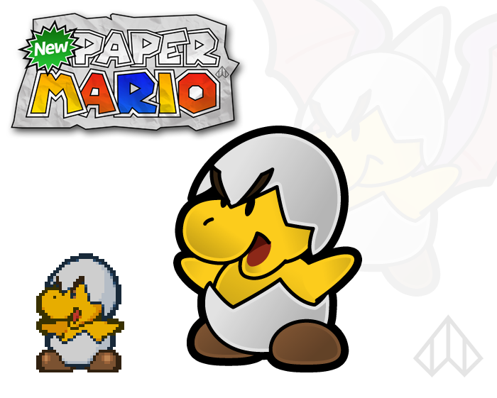 New Paper Mario: Jr. Troopa