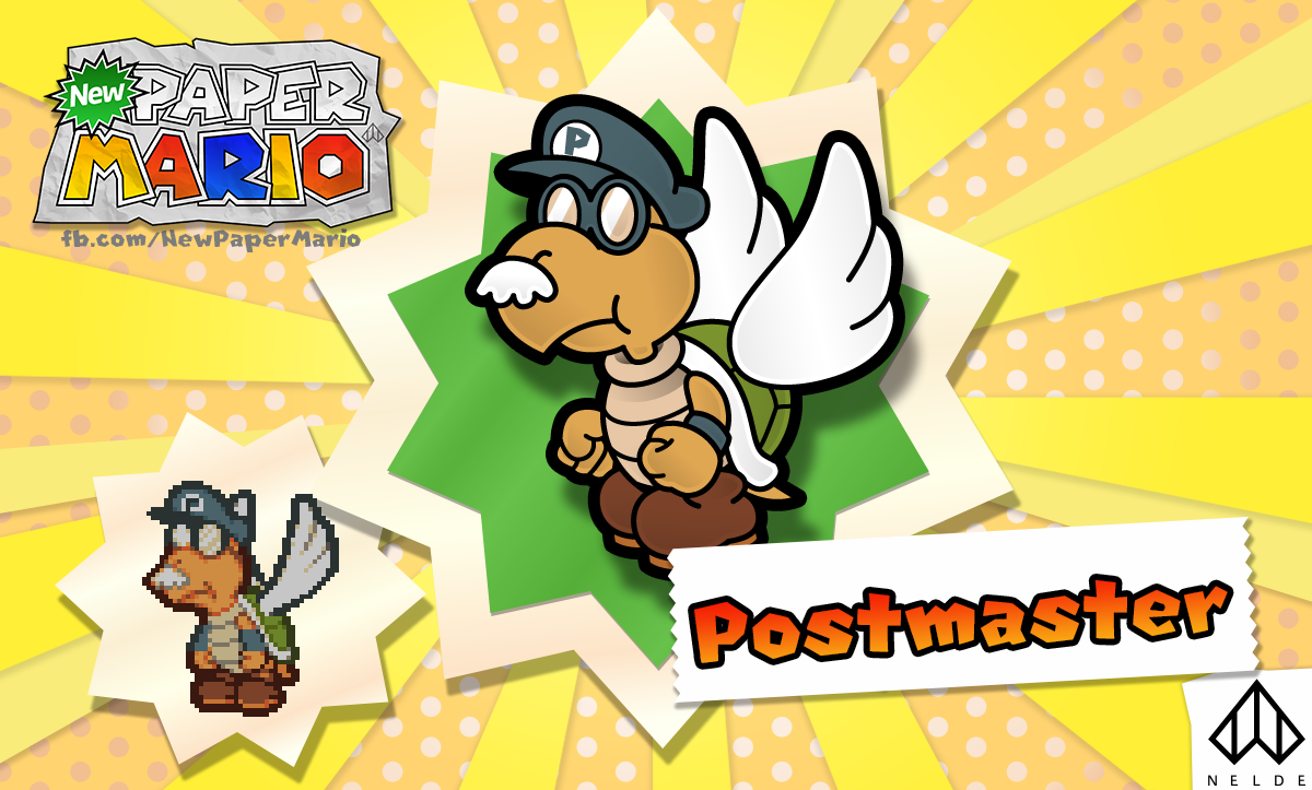 New Paper Mario: Postmaster